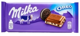 ПЛИТКА Милка Орео 100гр 1/22