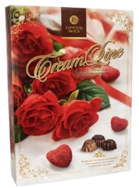 НШК Карусель вкуса КРЕМЛАЙН 150гр 1/10 КРАСНЫЕ РОЗЫ