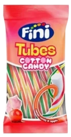 МРМ ФИНИ коттон кэнди тюбс ПАЛОЧКИ сладкая вата яблоко 80гр 1/12