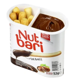 ПАСТА Nut Bari ореховая паста с какао печеньем 52гр 1/24 ПЧН