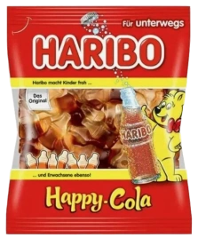 МРМ Haribo Happy Cola со вкусом колы, 100 г, шт 1/30