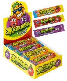 ЖК Жевамба ассорти 10г 18/50 конфета