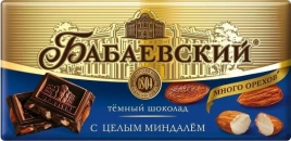 ПЛИТКА Бабаевский ЦЕЛЬНЫЙ МИНДАЛЬ 90гр 4/16