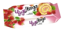 ПЧН РУЛЕТ ЧУДО ЯГОДА с малиной 200гр 1/21