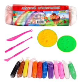 ЛЕТО масса для лепки КЛАССИКА в пакете 1/10 1245540