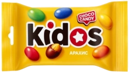 ПЛИТКА TODINO драже арахис KIDOS 38гр 12/24
