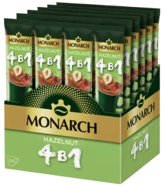 КОФЕ MONARCH 4В1 Хазелнат 10/24 13,5гр