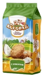 ПЧН КОРОВКА ПАКЕТ овсяное КОКОС 152гр 1/12