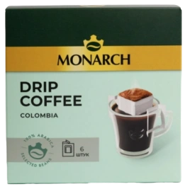 КОФЕ MONARCH ДРИП 1/6 66гр Колумбия