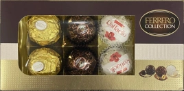 НШК Ферреро Коллекшн Набор конфет Т6 1/8 75гр ПЕНАЛ Новинка!