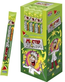 ЖР МИСТЕР УДЛИНИТЕЛЬ с кислой пудрой АРБУЗ 18г 12/30