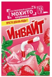 СОК Раств. нап. ИНВАЙТ Клубничный Мохито 12ГР 6/24