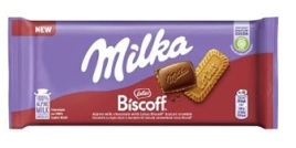 ПЛИТКА Милка Бискоф с печеньями 90гр 1/24