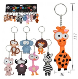 ШКОЛА25 брелок ЖИВОТНЫЕ ГЛАЗА ИЗ ОРБИТ 100/12  1361090