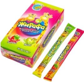 ЖР ЖИРАФа с жидкой начинкой 20гр 12/20