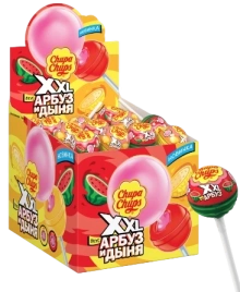 ЛЕД Чупа-Чупс ХХЛ 29 гр. 12/40 (АРБУЗ И ДЫНЯ)
