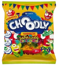 МРМ ЧУДЛИ ЗАБАВНЫЕ ползунчики 70гр 1/18