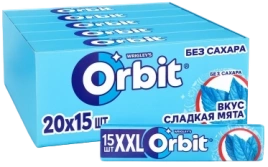 ЖР Орбит ХХЛ 20,4гр 20/20 (Сладкая мята)