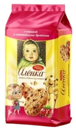 ПЧН АЛЕНКА с клюквой и шоколадными дропсами 140гр 1/12