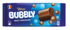 ПЛИТКА TODINO пористый шоколад BUBBLY 90гр 5/20 молочный