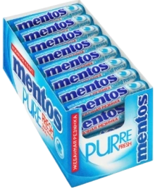 ЖР МЕНТОС РОЛЛ СВЕЖАЯ мята 15,5гр 12/24