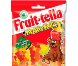 МРМ фрутелла МЕДВЕЖАТА 70гр 1/30