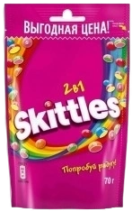 ЖК Скиттлз 70гр. 1/26 (2 в 1)