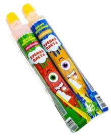 ЖИДКОНФ желейный ЗУБНАЯ ПАСТА асс 55гр 8/30 