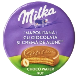 ПЧН Милка ВАФЛИ ЧОКО ВАФЕР 30гр 4/30 ВКУС ФУНДУК МИНИ ФОРМАТ