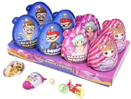 ШКФ ЯЙЦО БОЛЬШОЙ СЮРПРИЗ 30гр 6/8