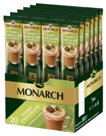 КОФЕ MONARCH стик Дубай Шок Капучино 10/20 15гр