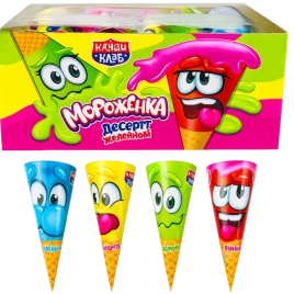 ЖИДКОНФ желейный МОРОЖЕНКА асс 45гр 12/30