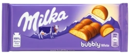 ПЛИТКА Милка Бабли Вайт Милк 95гр 1/15