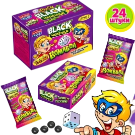 ЖК БЛЭК ЧЕЛЕНДЖ ФАНТЫ с тату 15гр 12/24 серия 3 КОМАНДА