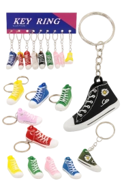 ШКОЛА25 брелок КРОССЫ БОЛЬШИЕ МИКС 2 на листе 100/12