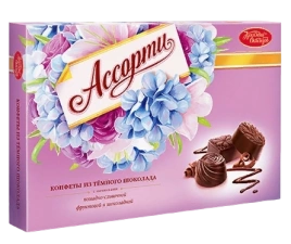 НШК Ассорти молочный шоколад, Красный Октябрь, 185 гр. 1/8