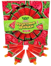 ЖИДКОНФ ФРУКТОВЫЕ ДОЛЬКИ Арбуз 50гр 10/30 