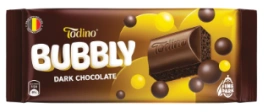 ПЛИТКА TODINO пористый шоколад BUBBLY 90гр 5/20 темный
