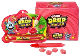 ЖИДКОНФ ДРОП ПЕН ДЖЕМ малина 55гр 12/12