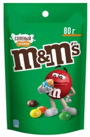 ШБ МэндМс 80гр СОЛЕНЫЙ арахис 1/28