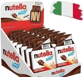 КИНДЕР ПАСТА печенье Нутелла ГО МИНИ 28гр 4/12