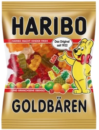 МРМ Haribo Goldbaren - мишки, 100 г, шт 1/30