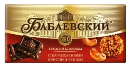 ПЛИТКА Бабаевский КАРАМЕЛЬ КЕШЬЮ 75гр 4/18 НОВИНКА