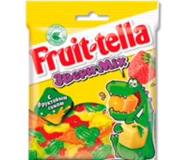 МРМ фрутелла ЗВЕРИ МИКС 70гр 1/30