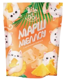 ЗФР БАЙТэндГО маршмлоу с ананасом 120гр 1/10