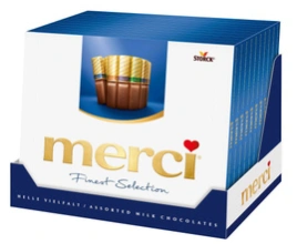 НШК МЕРСИ 250гр МОЛОЧНЫЙ 1/10