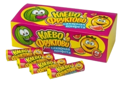 ДРЖ сахарная конфета Клево-Фруктово 15г 16/30