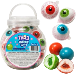 ЖР БАБЛ ГЛАЗ с начинкой БАНКА 12гр 12/50