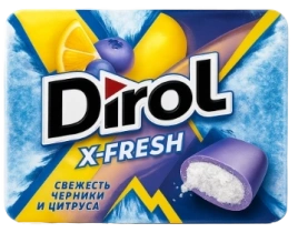 ЖР Дирол ИКСФРЕШ 16гр 8/12 цитрус
