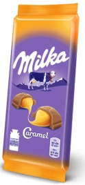 ПЛИТКА Милка Карамель 90гр 1/20 РОССИЯ